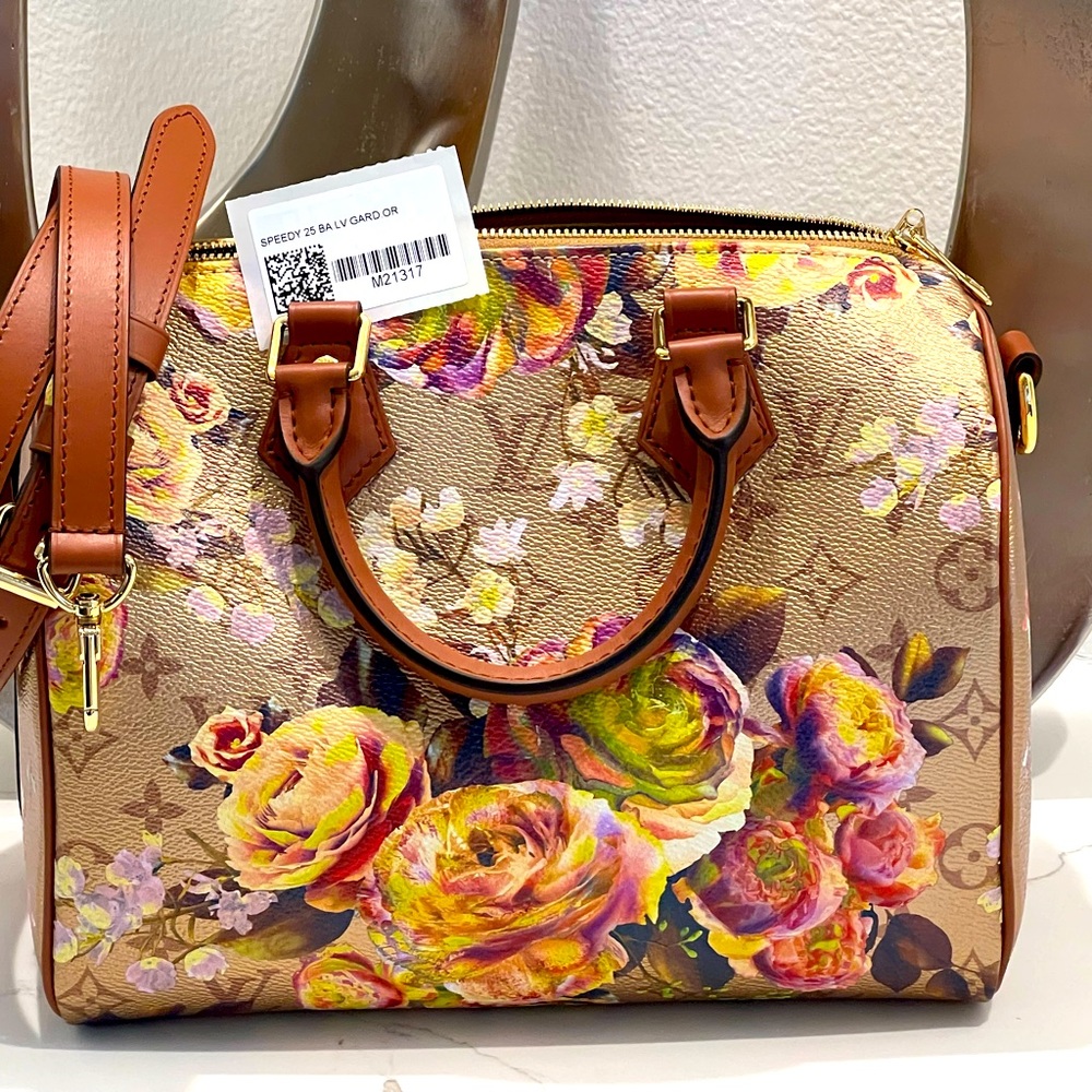 BRAND NEW GARDEN SPEEDY 25 Louis Vuitton flower monogram 🥳 RARE 🤩 AUTHENTIC